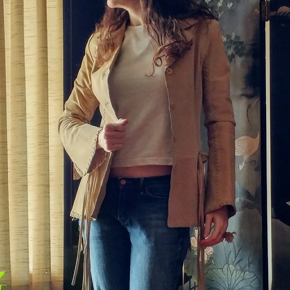 Wet Seal Leather Jacket